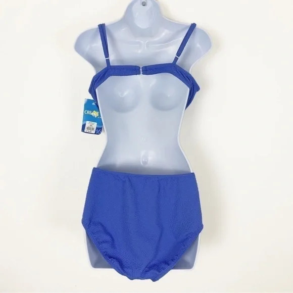 NWT VINTAGE BALTEX 90s Push Up High Waisted Bikini Set Size Womens 14/16 Sexy - Picture 4 of 10